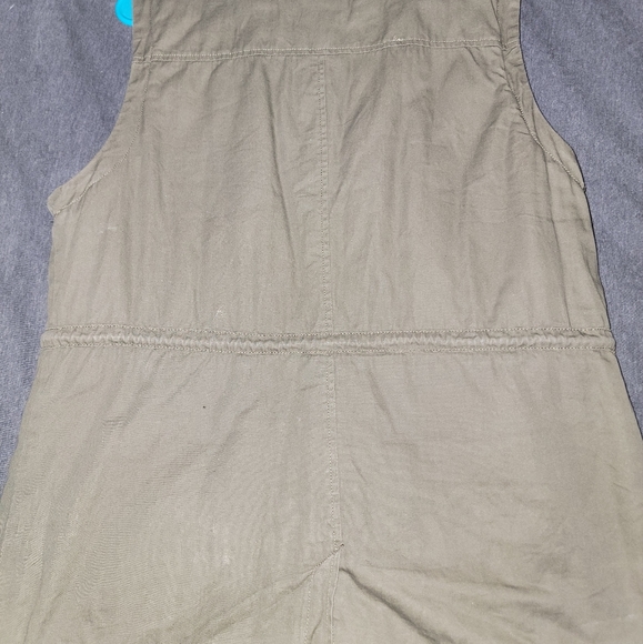 C'Esttoi Faux Fur Lined Utility Vest - 2XL - Green - Picture 10 of 10